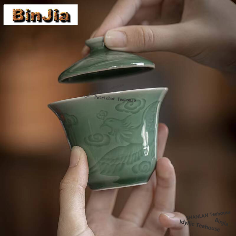 100ml Antique Celadon Hand Gra - Celadon Ceramic Cup review and price