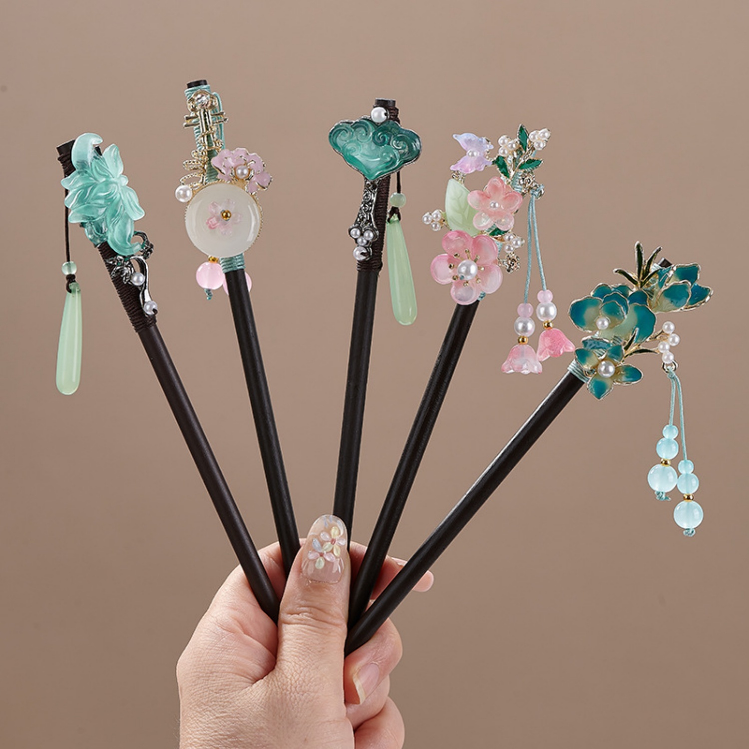 Vintage Flower Hairpin For Wom - Hanbok Hair Pin review and price