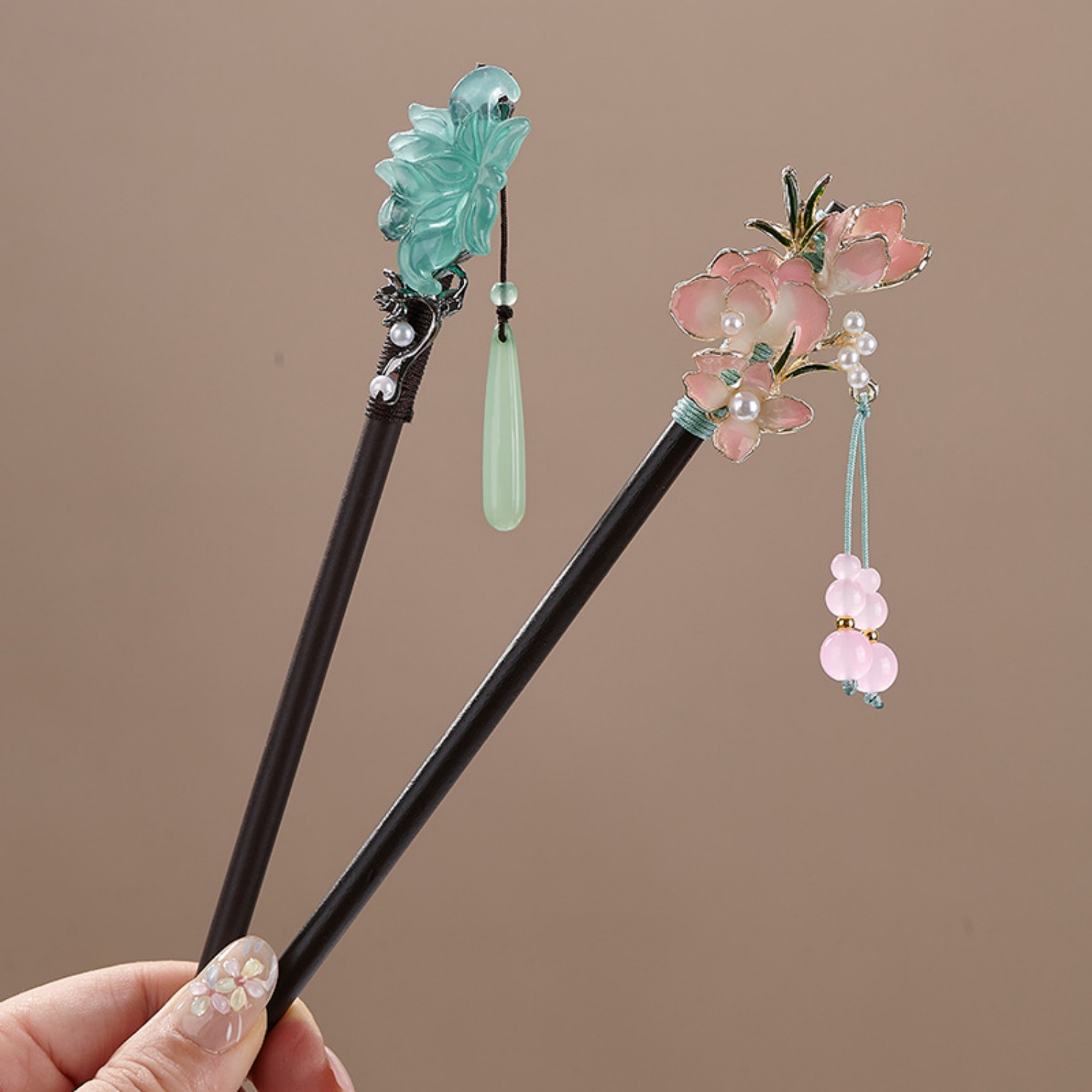 Vintage Flower Hairpin For Wom - Hanbok Hair Pin review and price