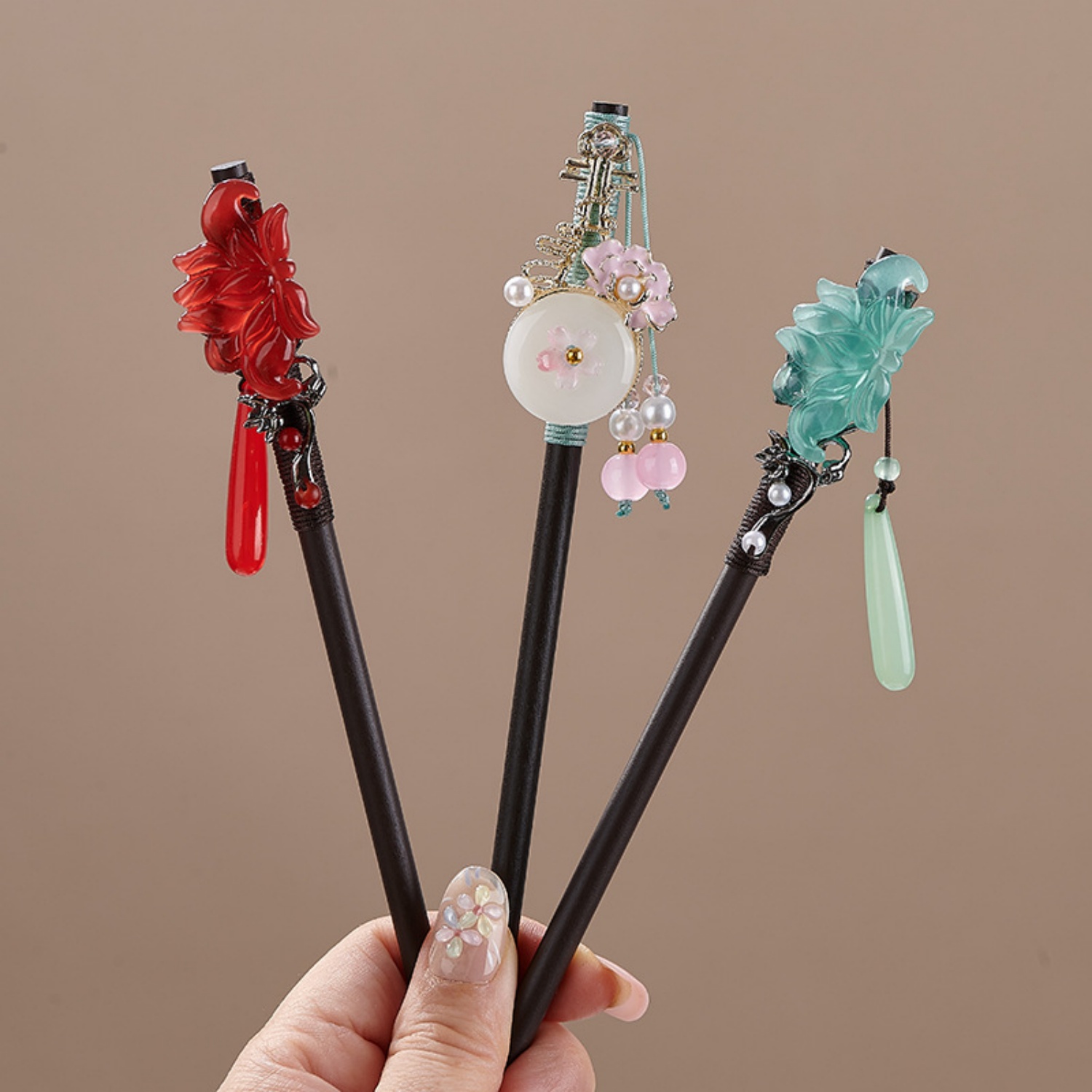 Vintage Flower Hairpin For Wom - Hanbok Hair Pin review and price