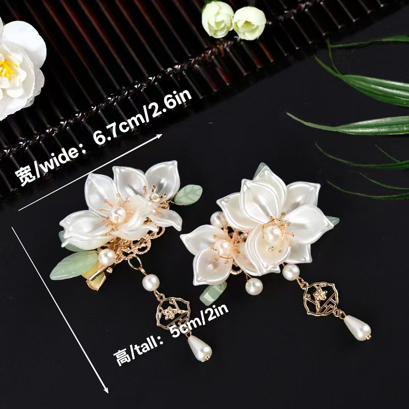Tea Flower Hanfu Ancient Style - Hanbok Hair Pin review and price