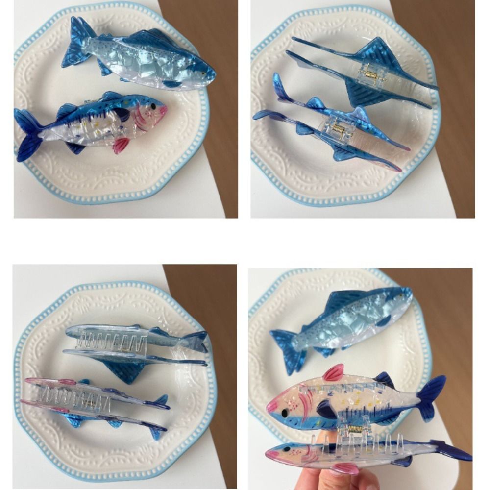 Hairpin Ocean Animal Hair Claw - Korean Lifestyle & Kids Boutique Photos review and price