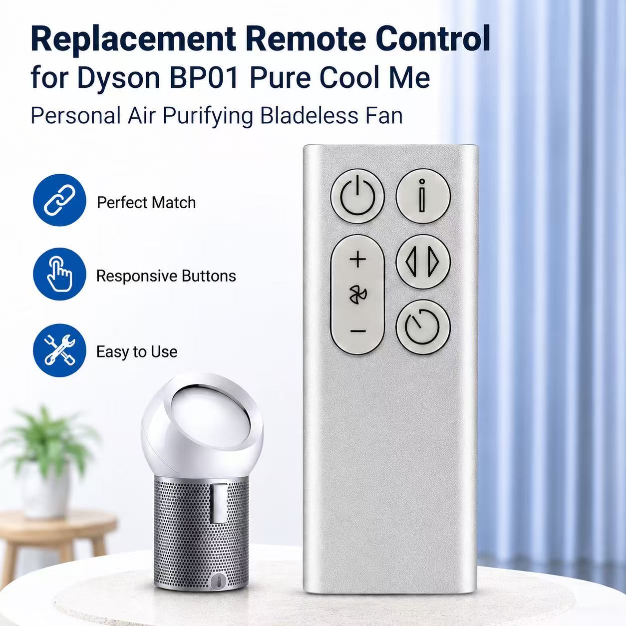Replacement Remote Control for - Dyson Fan Pure Cool review and price