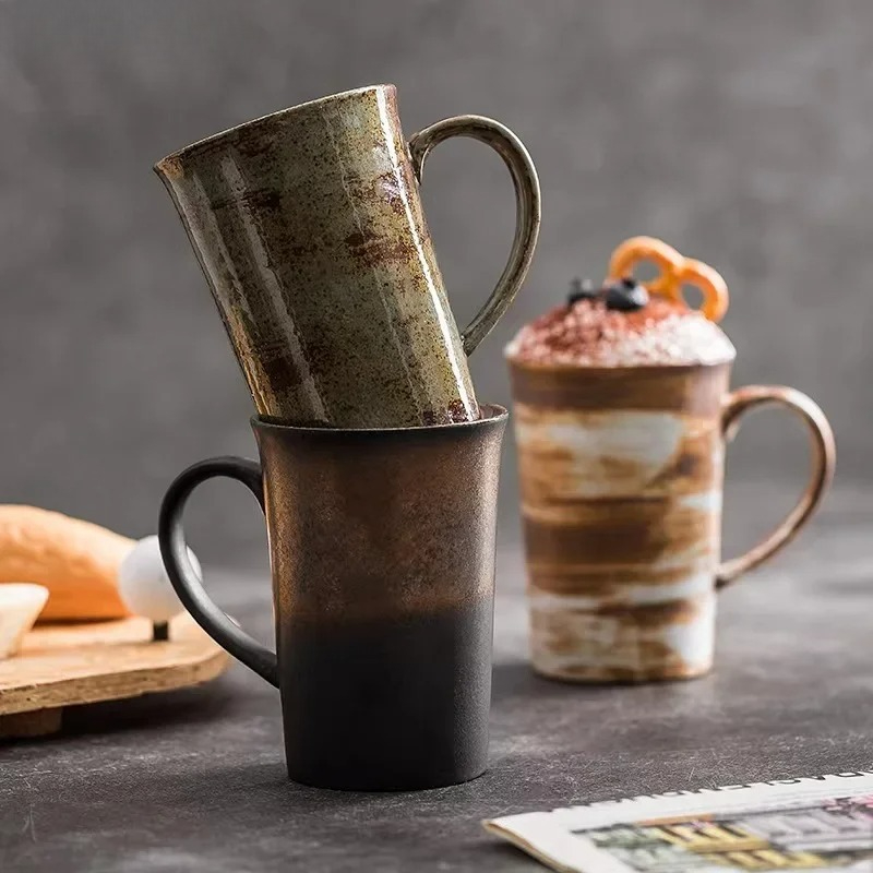 Japanese Style Coarse Pottery  - Celadon Ceramic Cup review and price