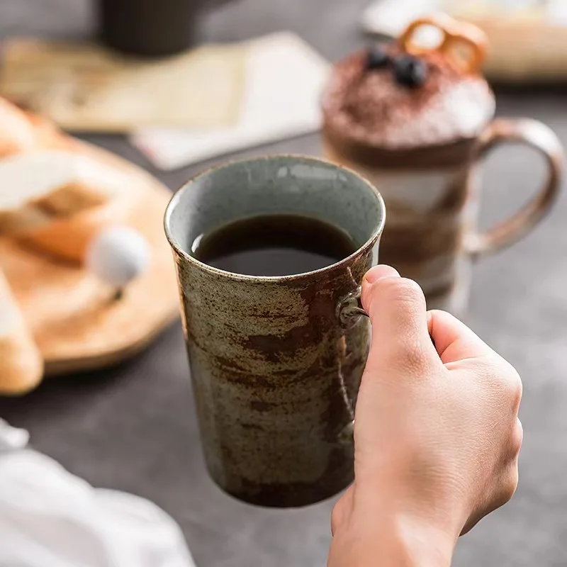 Japanese Style Coarse Pottery  - Celadon Ceramic Cup review and price