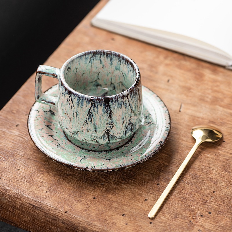Japanese Mug Ceramic Cup Retro - Celadon Ceramic Cup review and price