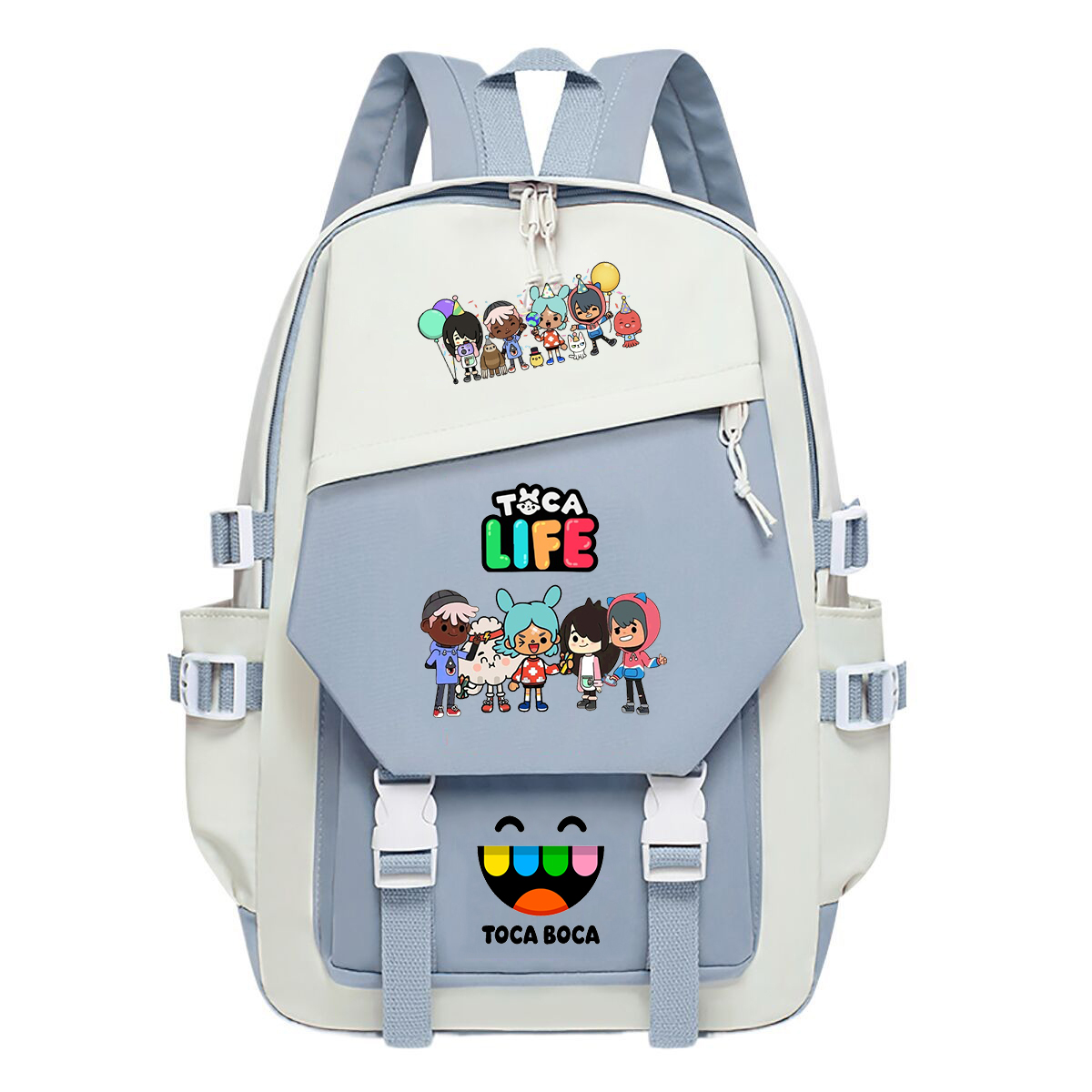 Toca Life World Print Backpack - Korean Girl Lifestyle review and price