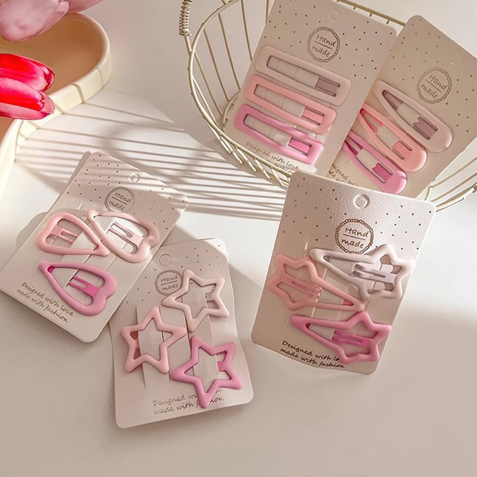 3PCS Sweet Style Headwear Pins - Korean Lifestyle & Kids Boutique Photos review and price