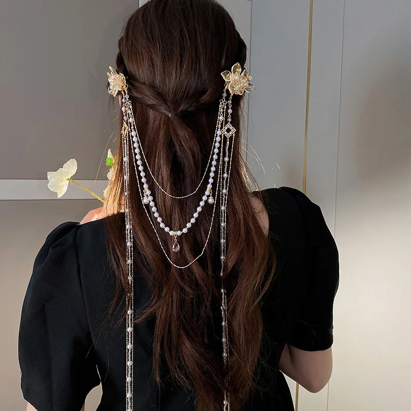 New Chinese Style Rhinestones  - Hanbok Hair Pin review and price