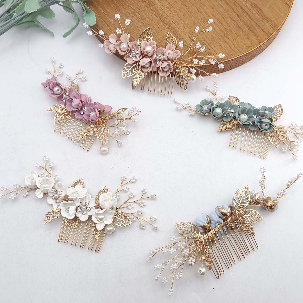 Crystal Pearl Hair Comb Clip P - Hanbok Hair Pin review and price