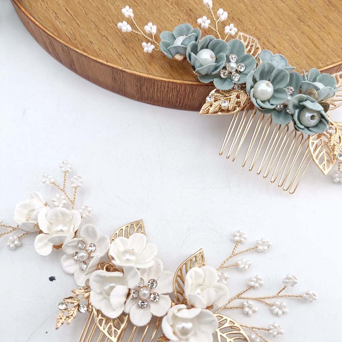 Crystal Pearl Hair Comb Clip P - Hanbok Hair Pin review and price