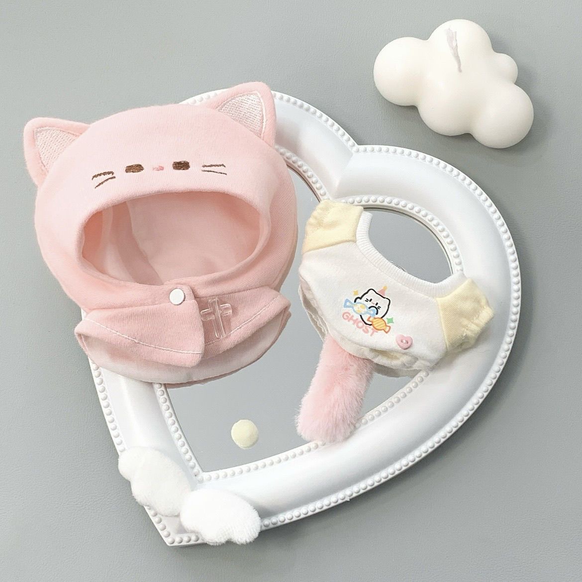 10cm Cotton Doll Cat Ears With - Korean Girl Lifestyle review and price
