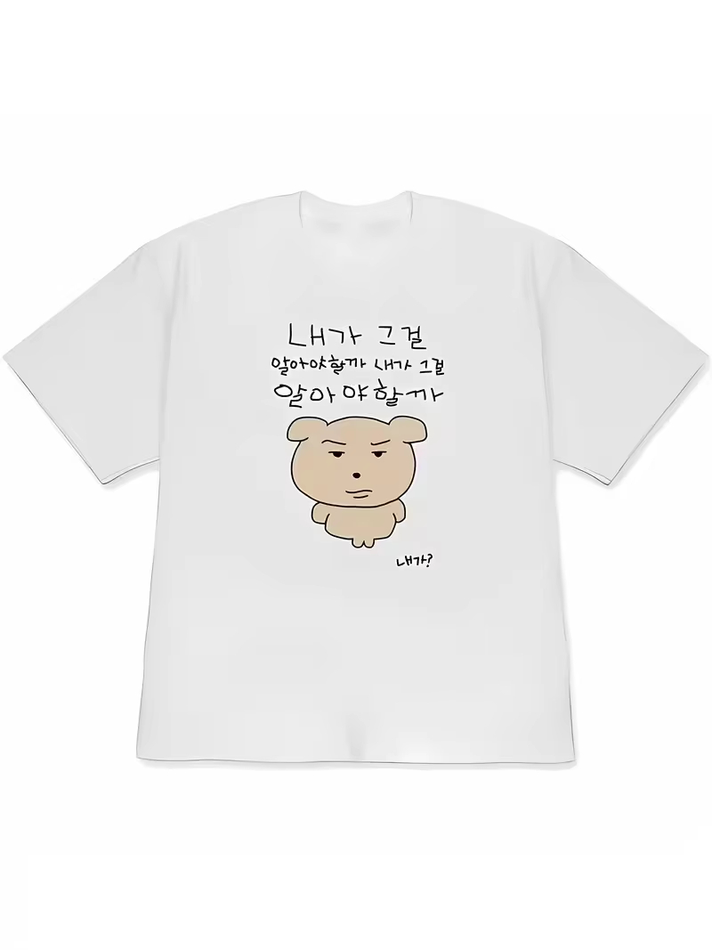 Women's T-shirt White Short-Sl - Korean Men Lifestyle review and price