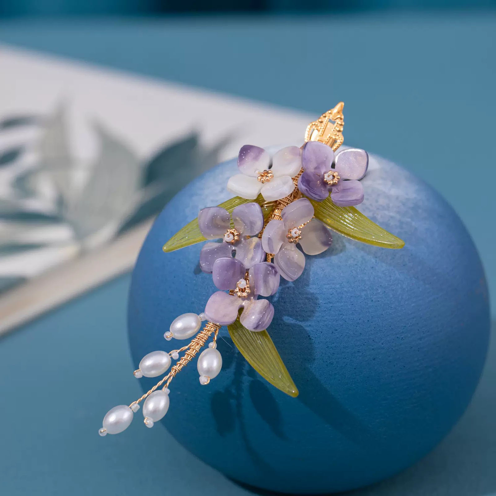 Flower Hair Clips Tiaras For W - Hanbok Hair Pin review and price