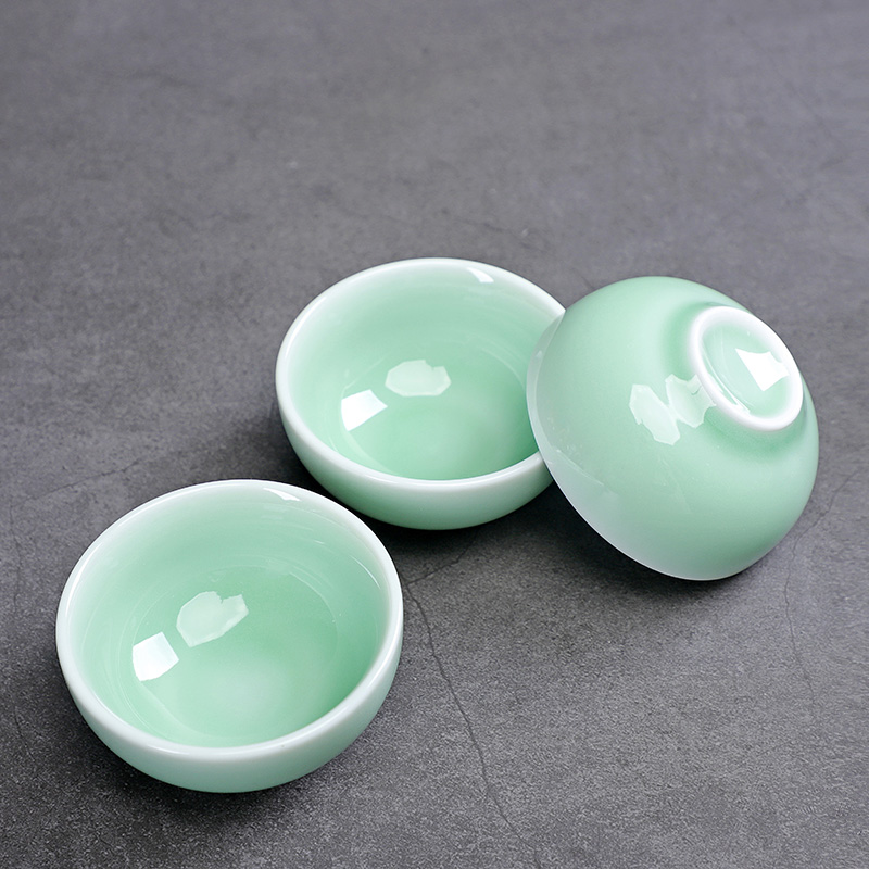 Celadon Fish Cute Teacup, Chin - Celadon Ceramic Cup review and price