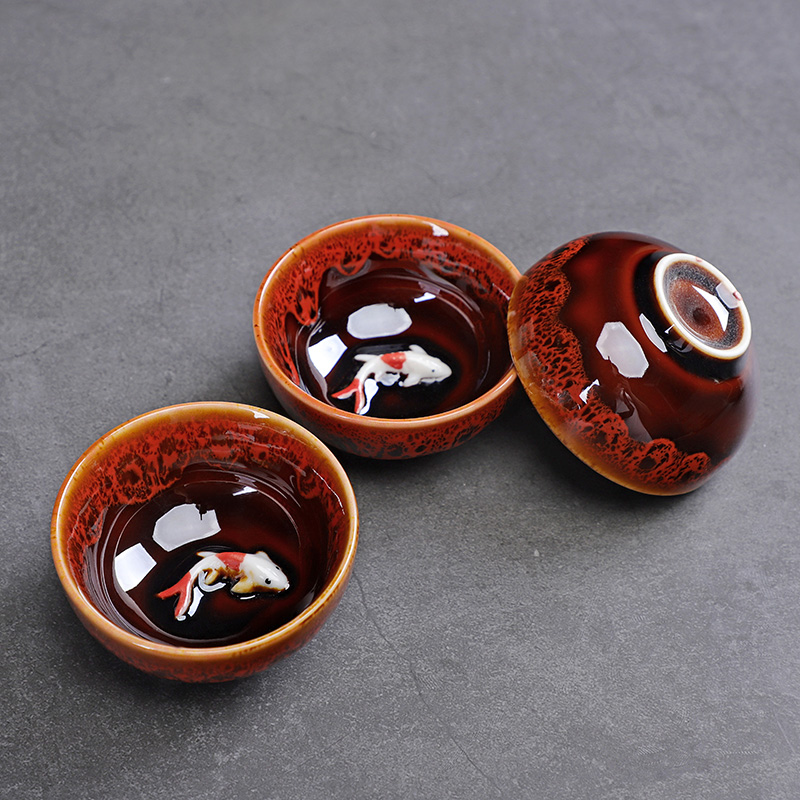 Celadon Fish Cute Teacup, Chin - Celadon Ceramic Cup review and price